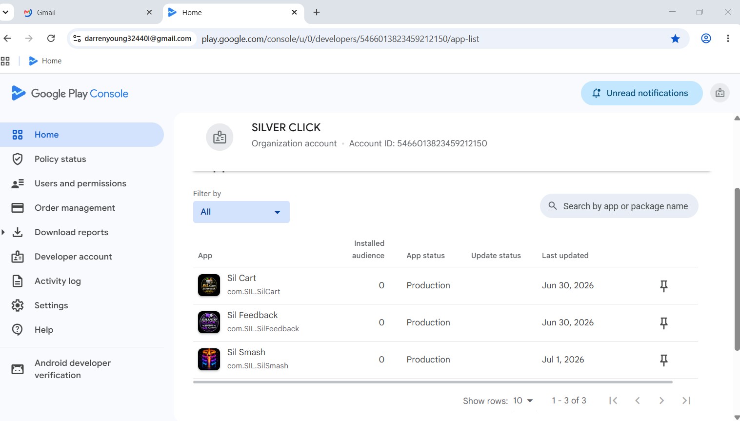 SILVER CLICK